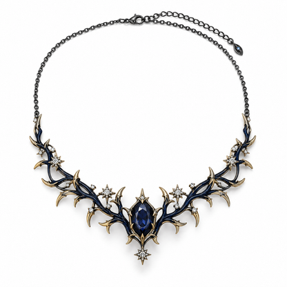 Thorn and Star Crystal Necklace