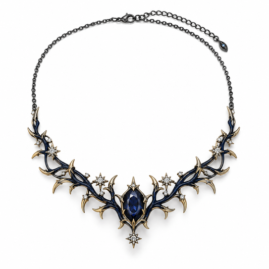 Thorn and Star Crystal Necklace