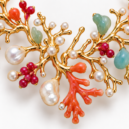 Coral Reef Statement Collar